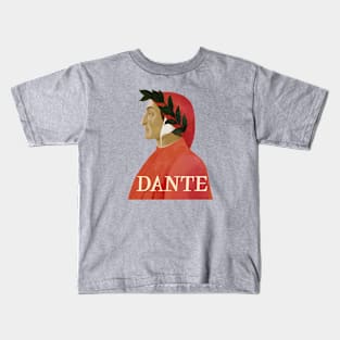 Portrait of Dante Alighieri Kids T-Shirt